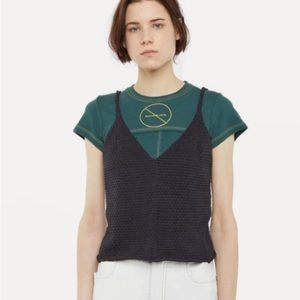 Eckhaus Latta Knit Cropped Top